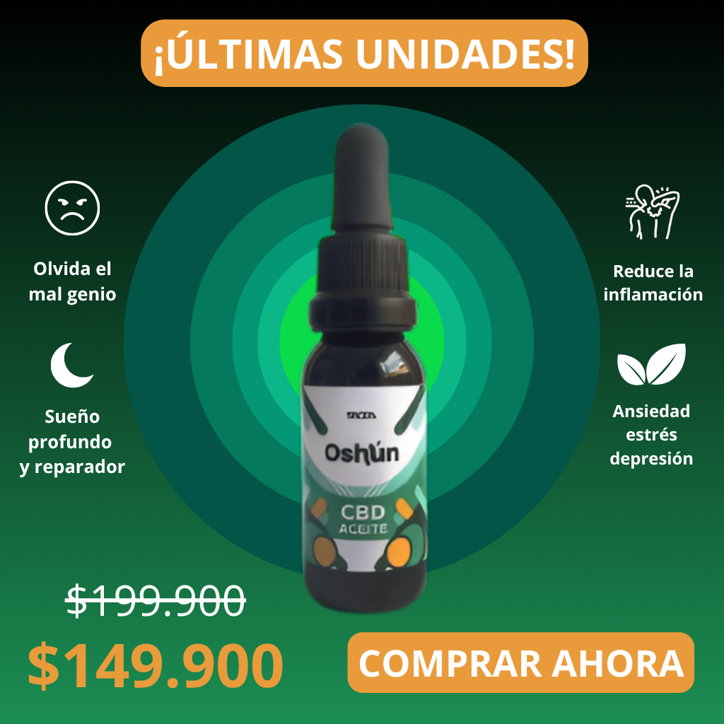 Aceite de relajación Premium CBD Oshún