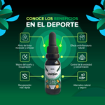Aceite de relajación Premium CBD Oshún