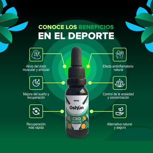 Aceite de relajación Premium CBD Oshún
